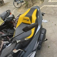 Modified Seat Cushion Thickened Waterproof Yellow Seat Cushion Seat Bag NVX155 For Yamaha AEROSPORTS