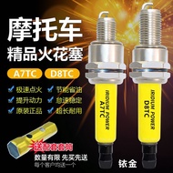 Motorcycle Scooter Iridium Spark Plug A7TC D8TC Nozzle 70 100 110 125 150 Spark Plug PD
