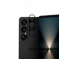 3D Camera Lens Cover Case For Sony Xperia 1 VII Back Tempered Glass Camera Protector For Xperia 1 VI