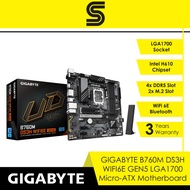 GIGABYTE B760M DS3H WIFI6E GEN5 LGA1700 Micro-ATX Motherboard