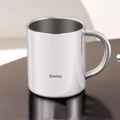LFGB Certified Pure 304 Stainless Steel Baby Water Cup Fall Resistant and Heat Insulation Mug Well P