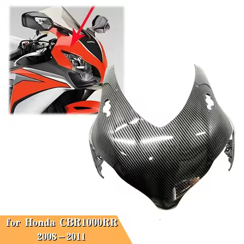 Motorcycle Front Upper Cowl Headlight Fairing Cover for Honda CBR1000RR cbr 1000rr 2008β2011