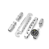 【Booming】 1 Set For Les Paul Gibson Epiphone Tune O Matic Guitar Bridge Lock Saddle Bridge Tailpiece