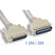 Parallel Printer Cable DB25 Male to CN36 Male 1.5M/3M             (PCM)