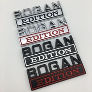 Suitable for BOGAN EDITION Modified Fender Car Sticker BOGAN EDITION Metal Car Sticker Modified Car 