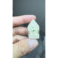 Ajahn Khun Pan - Excellent Phra Khun Paen With 万事兴 Nur Phong & 2 Silver Takruts & Gemstones BE 2541.