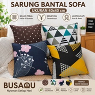 40x40 sofa cushion cover zippered cushion cover