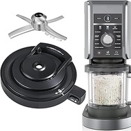 Outer Bowl Lid and 501 Paddle for NC501 Ice Cream Maker,Reusable Ninja Creami Replacement Accessorie