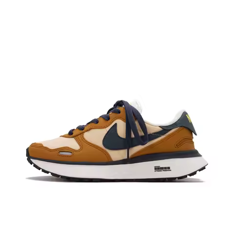 Nike Phoenix Waffle City Wander Low top Casual Shoes Unisex Brown FQ8721-101（Team1621-）