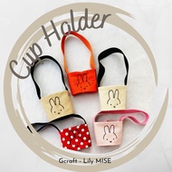 Cup holder - glass bag - boba bag - boba holder - drink holder