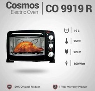 OVEN COSMOS 9919 -OVEN COSMOS 19 L - PEMANGGANG KUE - OVEN LOW WATT - OPEN LISTRIK -OPEN COSMOS - COSMOS OVEN 19L