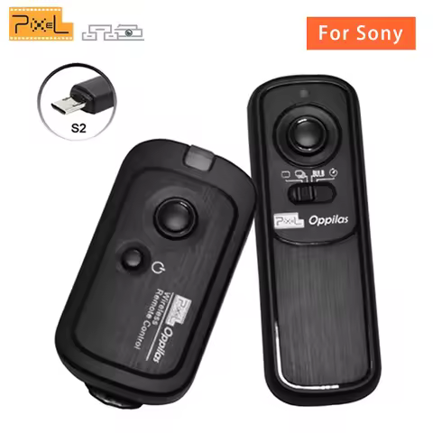 Pixel RW-221 S2 Wireless Shutter Release Remote Control For Sony A7 A6700 A6600 A6000 A7R3A A7R4A A9