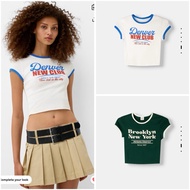 Bershka Authentic crop top