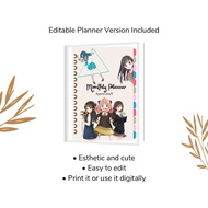 Monthly Planner Anime