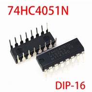 10pcs/lot 74HC4051N 74HC4051 DIP 16 interface  chip New Original