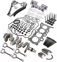 Engine Rebuild Overhaul Kit w/Crankshaft Crankshaft Con Rods And Head Gasket Set Fit For Hyundai Ela