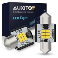AUXITO 2Pcs C5W Led Canbus Bulbs 31Mm 36Mm 41Mm Festoon Light Auto Dome Reading Lamp License Plate C