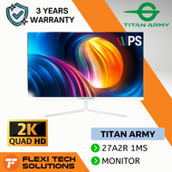 Flexi Tech TITAN ARMY 27” IPS QHD 2K 165HZ 1MS GAMING MONITOR (27A2R)