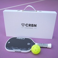 Genuine Fullbox CRBN TruFoam Waves Summit Pickleball Racket - Limited Edition - CRBN Helmet Included