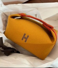 全新 Hermes Bride-a-brac case bag GM large 大號 餐盒包 飯盒包 彩虹編織帶