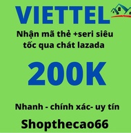 [ shopthecao66 ]  Thẻ cào Viettel 10k 20k 30k 50k 100k 200k 300k 500k 1.triệu nhận mã thẻ siêu tốc 5