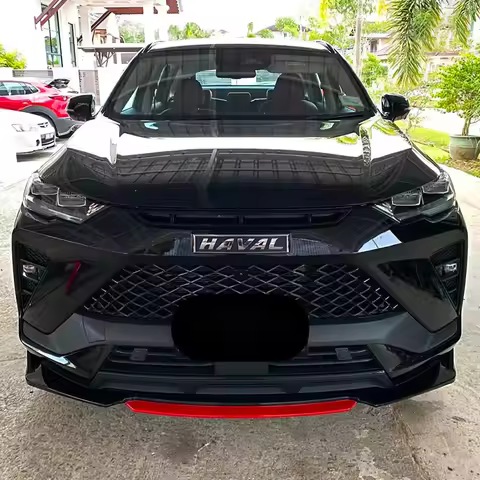 For GWM Haval H6 2011-2025 Year ABS Front Diffuser Lip Bumper Splitter Body Kit Accessories Spoiler