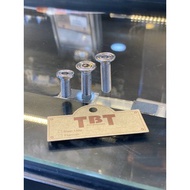 8mm flat head screw with 2 circles