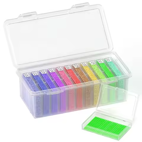 Diamond Painting Tray Storage Box, Diamond Painting Trays With Lids, Diamond Painting Art Tools, DIY
