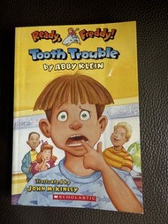 [99%新，只有3-4頁間過某字，其他頁數全新，環保價$15] Ready, Freddy! Tooth Trouble Scholastic (德望小學P2 Reader)