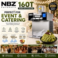 NBZ 160T Bingsu Machine Event Catering Snow Ice Machine snowflake