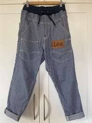 日本 Japan Mercibeaucoup Merci MB x Lee blue & white striped Jeans 藍色 白色 間條 牛仔褲 長褲