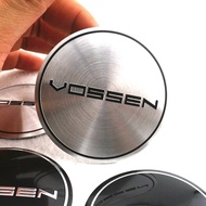 NEW 4pcs 56.5mm / 65mm Vossen Car Wheel Center Hub Cap Stickers Badge Decal para sa Lahat ng Audi BMW Jaguar Ford