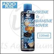 AzooPlus Chlorine & Chlorine Remover 120ml Water Conditioner Azoo