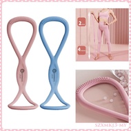 [SzxmkjacMY] 8 Shaped Resistance Band Exercise Band for Elastic Rope Trainer Stretching