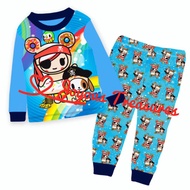 Cuddle Me Tokidoki Cartoon Unisex Kids Boys Girls Premium Soft Cotton Pyjamas