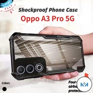 KK Oppo A3 Pro 5G Transprent AirBag Casing For Oppo A3 Pro A3Pro 3A OppoA3Pro 5G 4G 2024 Bumper Shoc