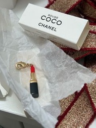 Chanel beauty 吊飾 唇膏造型、馬年吊牌 連絲帶