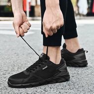 LAOCHRA Sneakers For Men Shoes Big Size 39-48 Breathable Lightweight Casual Running Shoes Men Black Sneakers
