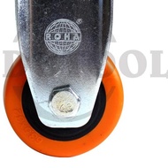 Wheel 2 "Deat / Wheel TROLLEY / TROLI / Wheel Movc / PVC CASTER FIXED