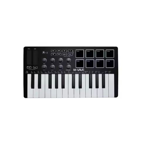 M-VAVE SMK25/SMK-25/SMK 25 Usb Midi Keyboard Controller 25 Key Digital Audio Music Studio Piano for 