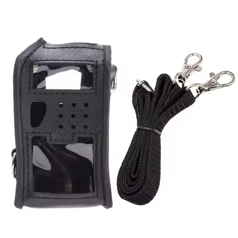 Walkie Talkie Leather Soft Case Cover For BAOFENG UV 5R Portable Ham Radio UV-5R UV-5RA Plus UV-5RE 