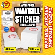 A6 Waybill Thermal Sticker 100x150mm Roll Sticker A6 Fold 500pcs Sticker A6 1000pcs Thermal Sticker