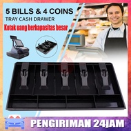 Cash drawer cash tray 5 compartments cash drawer cash drawer money drawer cash storage box cash draw