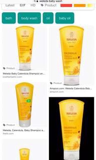 德國weleda shampoo bb body wash
