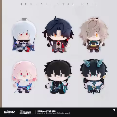 Honkai: Star Rail Jingliu Jingyuan March 7th Danheng Blade Mihoyo Official Q-version 15CM Plush Pill