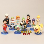 (With Box) Blind Box/Blind Box of 10 Extremely Sharp ONE PIECE WANO Models Random Blind Box, cartoon
