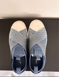 女裝牛仔藍 Brand New Adidas Superstar Slip on Women