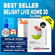 BeLight Live Home 3D Pro 2023 Full Lisensi Lifetime Software Design Rumah Virtual / Home Interior 3D