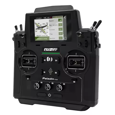 Flysky Paladin PL18 2.4G 18CH Radio Transmitter with FS-FTr10 FTr16S Receiver HVGA 3.5 Inch TFT Touc