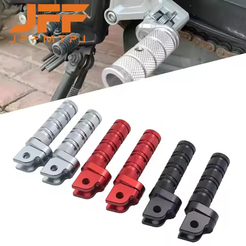 Motorcycle ATV CNC Pedal Foot Pegs FootRest Footpegs For Yamaha Suzuki Kawasaki Honda CB50R CB125R C